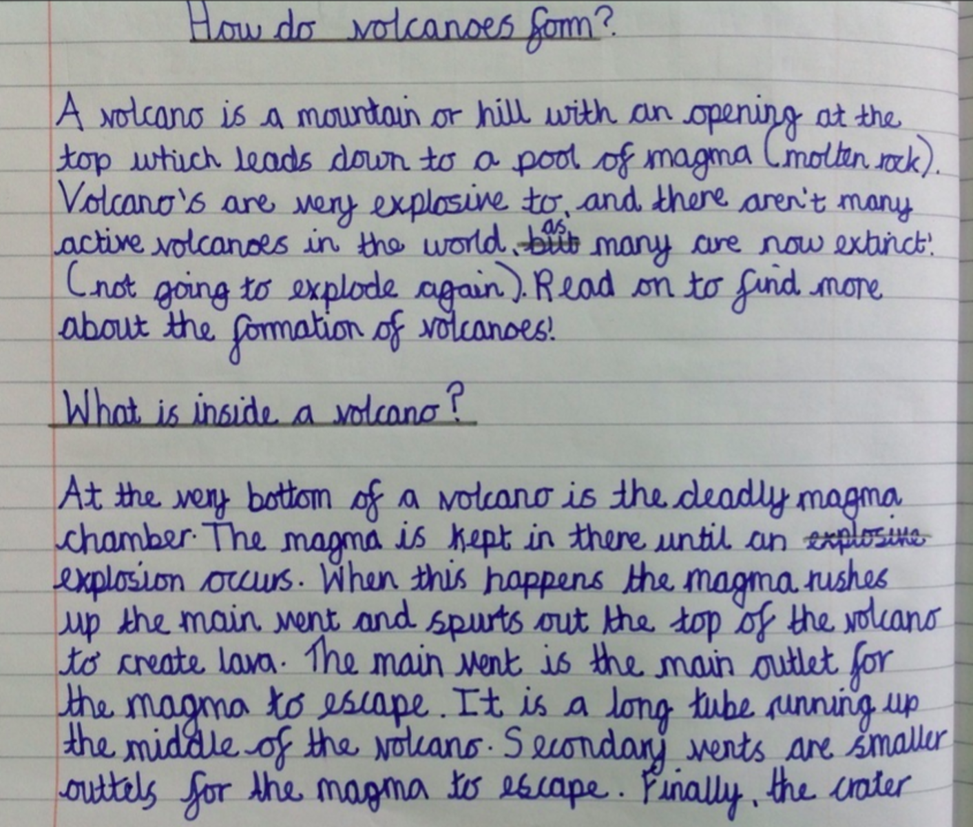 Volcanic Writing Pobble – Inspire your young writers!